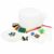 FewNvWa 10 Pieces Jewelry Craft DIY Jewelry Making Microwave Glass Fusing Oven Creative Craft Supplies Ceramic Fiber High Heat Resistance Suitable for Beginners Home Art Projects
