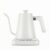 FewNvWa Electric Kettle Gooseneck Kettle With Long Spout Temperature Control Kettle With Digital Display And Rotary Knob 304 Stainless Steel Rapid Heating suitable for pour over coffee use, White