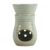 FewNvWa Essential Oil Burner Ceramic Diffuser Candle Holder Wax Melt Warmer Decorative Suitable for Yoga Spa Office Bedroom Home Decoration GIF, Light Blue
