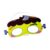 FewNvWa Kids Halloween Mask DIY Craft Kit Party Mask Decoration Costume Accessory with Elastic Band and Cartoon Print in Soft Cloth Suitable for Trick Or Trea, Green Giant