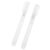 FGDTREE 2Pcs Refillable Empty Paint Pen Empty Marker Flat or Round Tip Pen for Painting on Wood Fabric Canvas Wall Glass Markers