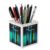 FHEDVBN Personalized Block Pen Holder, Photo Brick Block Puzzle Pencil Pot