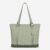 FHELAD Laptop Tote Bag for Women With Tracker Slot, Vegan Leather Work Bag with 15.6-in Laptop Compartment for Office, Travel (Green)