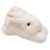 FIAEUGZKM Fluffy Angora Bunny Stuffed Animal, 17.7″ Cute Soft Long Hair Realistic Rabbit Plush Toy for Boys Girls Kids Adults, White