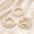 Fibraze 3PCS Pearl Hair Tie Elastic Ponytail Decorative Ties