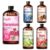 Fidelissima Natural Essential Oil Set,5 Scents Gift Kit–Geranium,Blueberry,Sandalwood,Bergamot,Rose,Fragrance Oil for Diffuser,Candle Soap Making,Personal Care with Glass Dropper