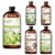 Fidelissima Natural Essential Oil Set,5 Scents Gift Kit–Bergamot,Gardenia,Vanilla,Coconut,Marjoram,Fragrance Oil for Diffuser,Candle Soap Making,Personal Care with Glass Dropper