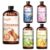 Fidelissima Natural Essential Oil Set,5 Scents Gift Kit –Cinnamon,Blueberry,Magnolia,Bergamot,Magnolia,Fragrance Oil for Diffuser,Candle Soap Making,Personal Care with Glass Dropper