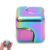 Fidget Spinner Cube Adults Fingertip gyro for Teenagers, Adults, Metal Tabletop , Anti Anxiety Daily Carrying ,fingertip Stress Relief Gifts (Iridescent Color)