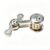 Fidget Spinner Metal Silent Bearing Stress Relief Toy Move Freely and Freely Gifts for Teen Boys Adults (Silver)
