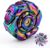 Fidget Spinners Mechanical Deformable Magnetic Metal Stress Relief Fidget Toy for Adults Boredom Killing Time (Colorful)