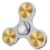 Fidget Spinner Toy, Metal Silent Durable, 3-8 Min Spins Time, EDC ADHD Stress Anxiety Relieves Office Cool Desk Toy