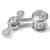 Fidget Spinner Toys for Adults Teen Boy, Metal Silent Figette Office Desk Toy Quiet Cool Gadgets Stuff Gifts for Teen Kid Anxiety Stress Relief Sensory ADHD Teacher Must Have(Silver)