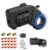 Fidget Toys Adults Metal Gun: Fidget Toy Rotating Stress Relief Premium Metal Fidget Ring Sensory Toy Decompression Gadget for Anxiety ADHD Office Desk Gift for Man