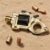 Fidget Toys Adults Spinner Gun : Premium Metal Fidget Spinner for Adults ,Silent Stress Relief & Focus Enhancer for Office, Gaming, Travel (Golden, Medium)