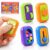 Fidget Toys Hand Fidgets for Kids: 4 Pack Multi-Style Finger Fidgets for Calming – Small Fidget Toys for ADHD Autism Focus and Stress Release – Gifts for Classroom Prize and Office Desk