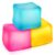 Fidget Toys Stress Cube 3 Pack: High Density Gel Filled Sensory Toys, 2.1″ Cube, Anxiety Relief Squishy Fidget Toys, Stress Balls for Adults Kids Children Teens, Fidgets for Classroom