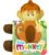 Fidgimals Little Monkey Animal Baby Book | Sensory Board Book with Pop It Fidget Toys, Perfect Sensory Toys for Toddlers I Baby Books I Your Sensory … Books with Sensory Fidget Popper Animals)