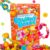 Fidgiwear Squishy Beads – Daisy Orange Theme, Create Fashionable Fidget Jewelry with Scented Squishy Beads for Jewelry Making, Toddler Sensory Bracelet Making Kit for Ages 3+