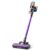 Fieety Cordless Vacuum Cleaner, Upgraded Powerful Suction Stick Vac with Sofa Brush, Self-Standing Touch Screen Lightweight Vacuum for Home, Pet Hair, Carpets, Hard Floors (Purple)