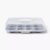 Figmint Steel Muffin Pan with Lid Clear, Nonstick Aluminized,12ct