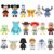 Fijables Disney, Pixar, & Star Wars™ Fidget 1.5” Collectibles (Series 1) – Ultimate 18-Pack – Official Mickey, Buzz & Grogu™ Merchandise – Ages 5+