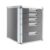 File Storage Cabinet Office Desktop Organizer Document Storage Box,5-Drawer