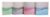 Filexec Products 1.5-Inch Wave, Ring Binder – Pack of 4 (50388-6448), Assorted