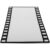 Filmstrip Felt Bulletin Board Self Adhesive Wall Memo Board Black