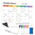 FINDMAG Magnetic Dry Erase Board, Fridge Calendar, White, 16.5″x11.8″