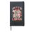 Find Me At The Library Librarian Bookworm Bibliophile Hardcover Journal, Black