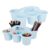 Find Scrapblooms 2 Pack Classroom Caddy For School,Kidsroom,Pencil Holder,Plastic Cup Caddy for Drink Delivery (Blue)