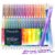 finenolo 36 Colors Erasable Gel Pens, 0.7mm Retractable Smooth Writing Ink Pens, Make Mistakes Disappear, Back to School Journaling Supplies