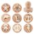 FINGERINSPIRE 8PCS Wooden Stamps Set 1.69×1.5inch Ocean Theme Round Wood Stamps with Handle Sea Turtle Starfish Patterns Stamp for Post Decoration Holiday DIY Card Making and Craft Projects