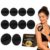 Finger Strap Exfoliating Shower Scrubber, Scrub Bath Pads, Soft Rubber Body Deep Exfoliation, Leg Exfoliator Tool, Rough for Efficient Cleansing, Honeycomb Caps 4-in-1 Wash Cloth Loofah