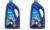 Finish Gel Liquid Dishwasher Detergent, Advanced Deep Cleaning Power Dish Soap, Fights Tough Stains, Dishwasher Soap, Septic Safe & Plastic-Free Dish Detergent, Orange Scent, 75oz (Pack of 2)