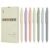 FIOVER Gel Pens, 7pcs 0.5mm Quick Dry Black Ink Fine Point Smooth Writing Pens High-End Series Ballpoint for Office School Supplies (7Pcs Morandi)