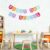 First Day of School Felt Garland – Multi Color Felt Letter Garlands, Teacher’s Room Decorations, Back to School Wall Hanging Decors, Kindergarten Classroom Photo Props