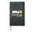First Day Of School Hello Second Grade Teacher Hardcover Journal, Black