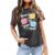 First Day of School Shirt Women Happy to See Your Face T-Shirt Back to School Clothes Teacher Appreciation Tee Tops