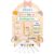 First Day of School Sign with Marker – Reusable Back to School Board, My First & Last Day of School Chalkboard for Preschool Pre-K Kindergarten, Easy to Write & Clean Wooden Photo Prop (first day)