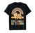 First Grade is Tiring Cute School Sleeping Leopard Rainbow T-Shirt