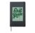 First Grade Teacher Green Stripes Classroom Back to School Hardcover Journal, Black