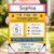 First & Last Day of School Sign with 3 Markers, Double-Sided Acrylic Photo Frame Board for Preschool & Kindergarten, Reusable Dry Erase Surface, Back to School Photo Prop, 12 x 8 Inch