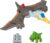 Fisher-Price Imaginext Jurassic World Dinosaur Toy Soaring Quetzal Figure Set for Pretend Play Preschool Kids Ages 3+ Years