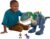 Fisher-Price Imaginext Jurassic World Rebirth Dinosaur Playset, Ultimate Action Chomp T. rex 18-inch Dino Toy with Lights, Sounds, Motion & 2 3-inch Action Figures