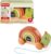 Fisher-Price Wood Toddler Toy Pull-Along Stacking Snail, Tiny Garden 6-Piece Wooden Activity for Motor Skill Development Kids Ages 18+ Months