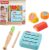 Fisher-Price Wood Toddler Toys Ocean Musical Instruments Set, 6 Wooden Pieces for Creative Play Preschool Kids Ages 2+ Years