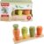 Fisher-Price Wood Toddler Toy Veggie Stacker, Tiny Garden Wooden Sorting & Stacking Activity for Preschool Kids Ages 18+ Months
