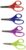 Fiskars 5 Inch Classic Blunt Tip Kids Scissors (4 pack), Color Received May Vary